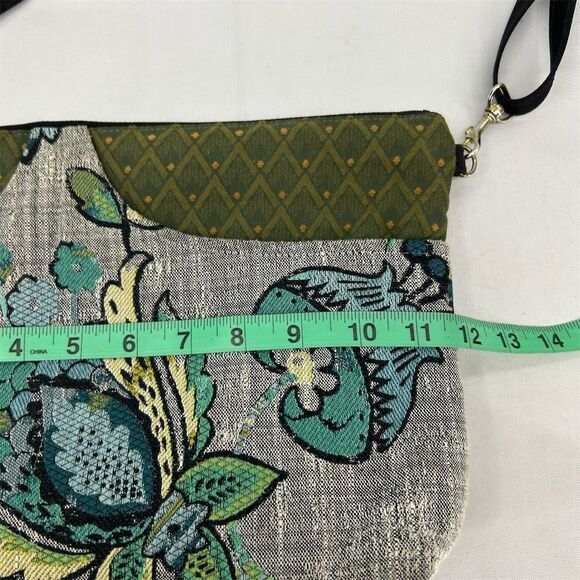 Danny K Beverly Hills Floral Tapestry Crossbody Shoulder Bag Multicolor Women's - Picture 10 of 11